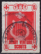 SCOUT SCOUTS Derby Venture Scout - LABEL CINDERELLA VIGNETTE - 1986 UK United Kingdom / Lyre - Gebraucht