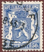 COB  426- V15 (o) Traînée Blanche Dans Les Cartouches Des Valeurs - 1931-1960