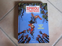 SPIROU T51 ALERTE AUX ZORKONS  VEHLMANN/YOANN   PUBLICITAIRE  PETIT FORMAT FAST HOTEL - Spirou Et Fantasio