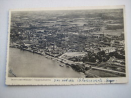 LEVERKUSEN , Luftbild  , Schöne Karte  1951 - Leverkusen