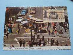 CABLE CARS At POWELL And MARKET () Stamp San Francisco First Day Of Issue ( Voir / Zie - Photo / Foto ) Crocker ! - Maximumkaarten