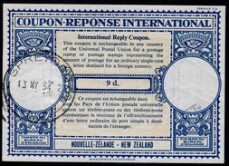 NOUVELLE-ZÉLANDE   International Reply Coupon / Coupon Réponse International - Postal Stationery