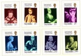 Seychelles, 1975, SG 342 - 349, Complete Set Of 8, Mint Hinged - Seychelles (...-1976)