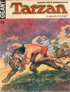 TARZAN GEANT LE SEIGNEUR DE LA JUNGLE N°24 SAGEDITION 1975TB ETAT - Tarzan
