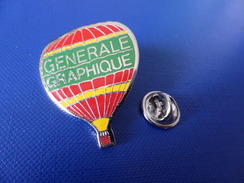 Pin´s Montgolfière Generale Graphique (YJ39) - Luchtballons
