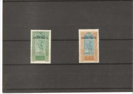 HAUTE VOLTA   Type Du Haut Sénégal Et Niger    Surcharge  N° 41*  42* - Unused Stamps