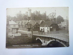 ARUNDEL  :  From The BRIDGE   1913   - Arundel