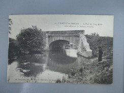 CPA 85 CHAILLE LES MARAIS LE PONT DES CINQ ABBÉS - Chaille Les Marais