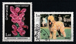 Monaco 1982 : Timbres Yvert & Tellier N° 1307 Et 1330. - Usados