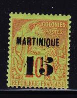 N°5 - 15 S/20c Brique S/vert - TB - Other & Unclassified