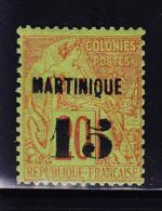 N°5 - 15 S/20c Brique S/vert - TB - Other & Unclassified