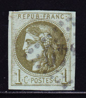N°39C - TB - 1870 Bordeaux Printing
