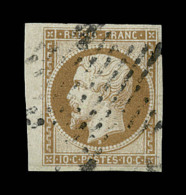 N°9 - 10c Bistre - TB - 1852 Louis-Napoleon