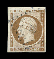 N°9 - Obl PC - Signé Calves - TB - 1852 Louis-Napoleon