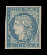 N°8f - Réimpression - TB - 1849-1850 Ceres