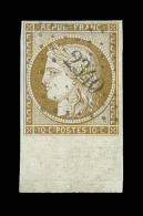 N°1 - 10c Bistre - BDF - Obl. PC 2340 (Orléans) - TB - 1849-1850 Ceres