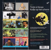 Kuifje Op Het Scherm 2011 - Unused Stamps