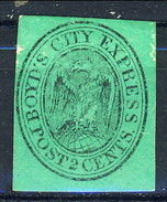 L3/22 US Local Post Stamp Sc20L14 Boyd's City Express Post Unused - Locals & Carriers