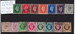 N° 209 à 222 Avec Le 221A Oblitérés TTB - Used Stamps
