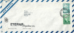 Airmail Brief  "Eterna Argentina, Buenos Aires" - Grenchen             1965 - Briefe U. Dokumente