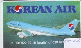 Nederland CHIP TELEFOONKAART * CRE-248 * KOREAN AIR * Telecarte A PUCE PAYS-BAS * Niederlande ONGEBRUIKT * MINT - Private