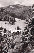 AK Schönmünzach - Kurhotel Post Mit Kneippsanatorium - Winter - 1956 (28046) - Baiersbronn