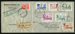 ARGENTINA - May 28, 1960 Registered Cover Sent To Geneva, Switzerland. (d-221) - Lettres & Documents