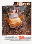 Fiat 500L   1972  -  Vintage Advertising Postcard  -    CPM - Passenger Cars
