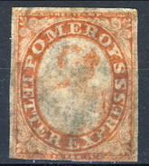 Mint 1844 US Local 117L5 Pomeroy's Red - Poste Locali