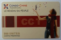 CONGO - Chine Telecom - Prepaid - Le Reseau Du Peuple - 500 Units - 31.12.04 - Used - Kongo