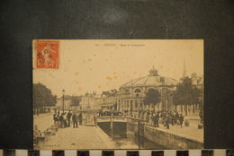 CP, 10, N°13 - TROYES (Aube) - Quai De Dampierre , Animée - Troyes