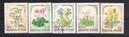 Hungary 1971  Mi Nr 2887A/91A. With Gum  (a1p4) - Used Stamps