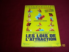 LES LOIS DE L'ATTRACTION  VERSION INTEGRALE INEDITE AU CINEMA  °°  DOUBLE DVD - Komedie
