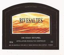 RIVESALTES VIN DOUX NATUREL BANYULS DELS ASPRES - Languedoc-Roussillon