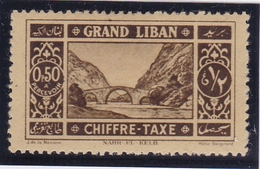 Grand Liban Taxe N° 11 Neuf * - Segnatasse