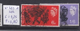 N° 403 Et 404 TTB Oblitérés - Used Stamps