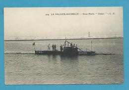 CPA 924 - Submersible Sous-marin "Castor LA PALLICE-ROCHELLE 17 - La Rochelle