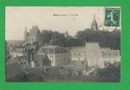 CARTE POSTALE  GIEN Vue Est - Gien