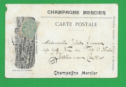 CARTE POSTALE  EPERNAY CHAMPAGNE MERCIER  Boite Rurale D - Epernay