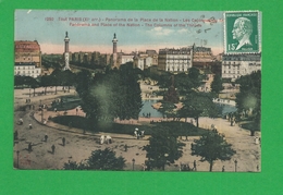 CARTE POSTALE  PARIS Place Nation - Sonstige & Ohne Zuordnung