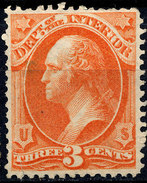 Stamp Us INTERIOR  1873 3c  Lot#50 - Neufs