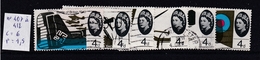 N° 407 à 412 TTB Oblitérés Série Complète - Used Stamps