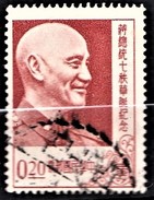 FORMOSE TAIWAN CHINE 1956      Tchang Kaï Chek   70ème Anniversaire     (1-6). - Oblitérés