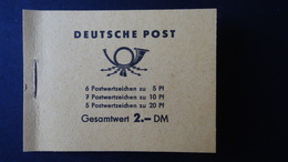 Germany - DDR - 1960 - Mi:MH 3**MNH - Stamp Booklet - Look Scans - Cuadernillos