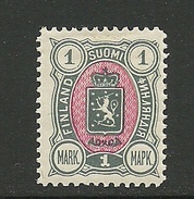 FINLAND FINNLAND 1890 Michel 32 A * - Neufs