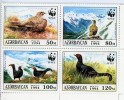 AZERBADJAN WWF, Oiseaux, Yvert 163/66 ** Neuf Sans Charniere. MNH - Neufs