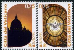 2012 Vaticano, Europa C.E.P.T.,  Serie Completa Nuova (**) - Ungebraucht