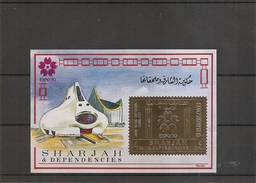 Exposition D'Osaka -1970( BF 62 XXX -MNH- De Sharjah) - 1970 – Osaka (Japon)