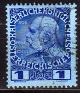 ÖSTERREICH Levante 1908 - MiNr: 57y  Used - Eastern Austria