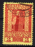 ÖSTERREICH Levante 1908 - MiNr: 58  Used - Levant Autrichien